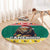 Cameroon Christmas Round Carpet Lion Santa Joyeux Noel