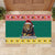 Cameroon Christmas Rubber Doormat Lion Santa Joyeux Noel - Wonder Print Shop