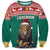 Cameroon Christmas Sweatshirt Lion Santa Joyeux Noel - Wonder Print Shop