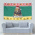 Cameroon Christmas Tapestry Lion Santa Joyeux Noel