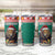 Cameroon Christmas Tumbler Cup Lion Santa Joyeux Noel - Wonder Print Shop