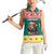 Cameroon Christmas Women Sleeveless Polo Shirt Lion Santa Joyeux Noel - Wonder Print Shop