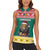 Cameroon Christmas Women Sleeveless Polo Shirt Lion Santa Joyeux Noel - Wonder Print Shop