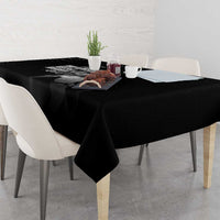 Malcolm X El-Hajj Malik El-Shabazz Tablecloth By Any Means Necessary - Wonder Print Shop