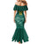 Custom South Africa Cricket Mermaid Dress Road To Champions