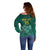 Custom South Africa Cricket Off Shoulder Sweater Road To Champions