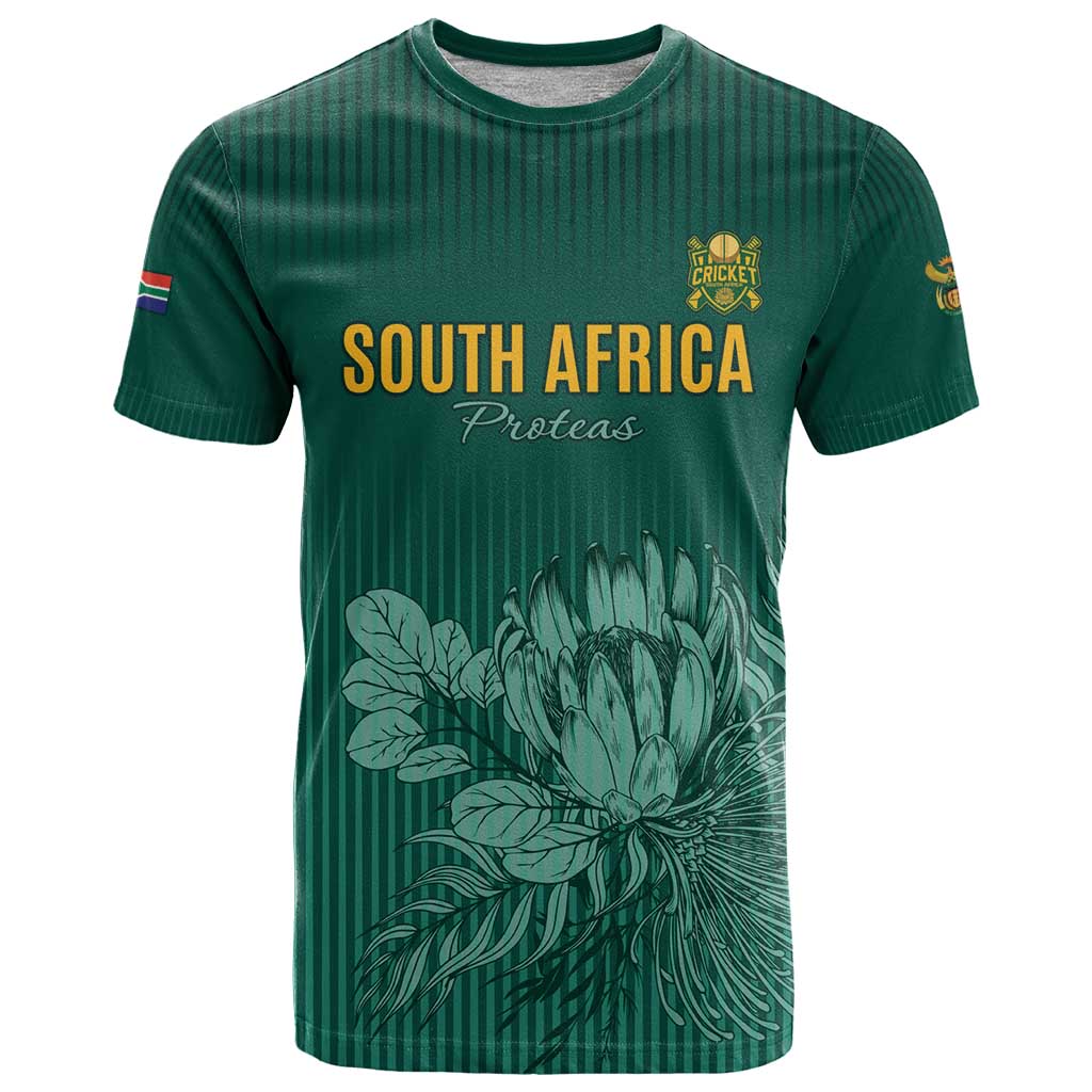 Custom South Africa Cricket T Shirt Road To Champions