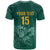 Custom South Africa Cricket T Shirt Road To Champions