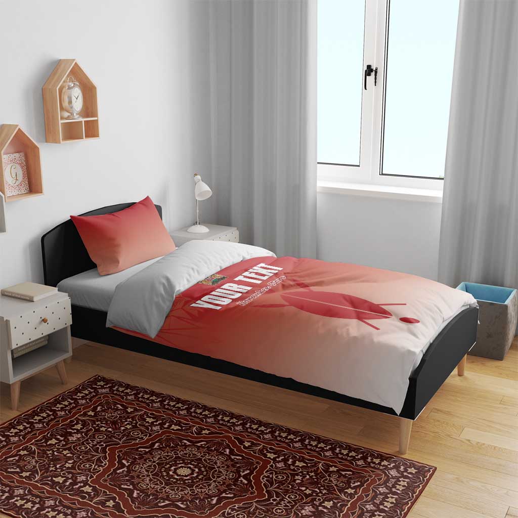 Custom Kenya Football Bedding Set Harambee Harambee Stars