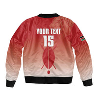 Custom Kenya Football Bomber Jacket Harambee Harambee Stars