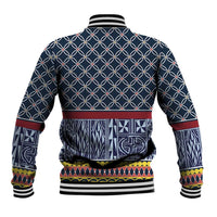 Toghu Bamenda Baseball Jacket Cameroon North West Traditional Pattern