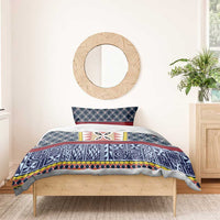 Toghu Bamenda Bedding Set Cameroon North West Traditional Pattern