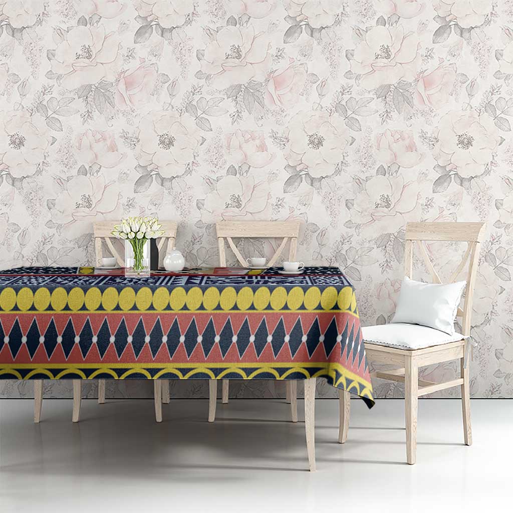 Toghu Bamenda Tablecloth Cameroon North West Traditional Pattern