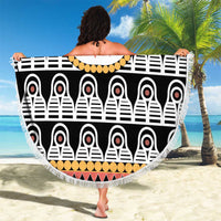 Cameroon Traditional Beach Blanket Toghu Pattern