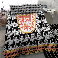 Cameroon Traditional Bedding Set Toghu Pattern