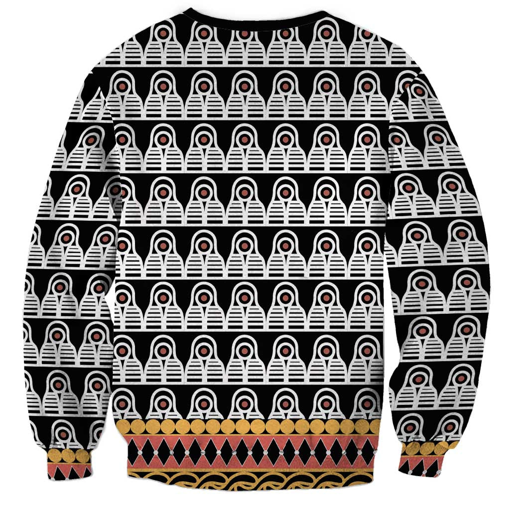 Cameroon Traditional Sweatshirt Toghu Pattern
