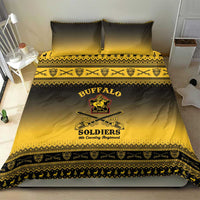 Buffalo Soldiers Christmas Bedding Set 9th Cavalry Regiment - Wonder Print Shop