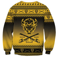 Buffalo Soldiers Christmas Sweatshirt 9th Cavalry Regiment - Wonder Print Shop