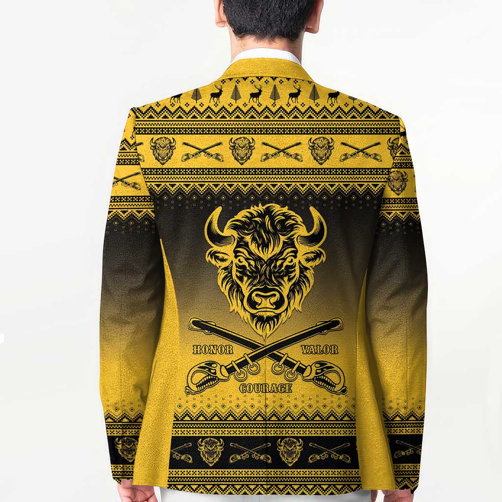 Buffalo Soldiers Christmas Blazer 10th Cavalry Regiment - Wonder Print Shop