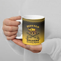 Buffalo Soldiers Christmas Ceramic Mug 10th Cavalry Regiment - Wonder Print Shop