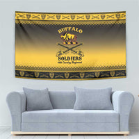 Buffalo Soldiers Christmas Tapestry 10th Cavalry Regiment - Wonder Print Shop