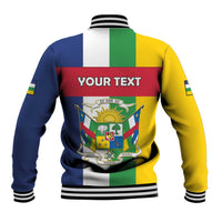 Personalized Central African Republic Baseball Jacket Happy Republic Day - Wonder Print Shop