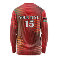 Kenya Athletics Long Sleeve Shirt Run Faster - Wonder Print Shop