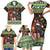 Scotland Christmas Family Matching Short Sleeve Bodycon Dress and Hawaiian Shirt Scottish Terrier - Nollaig Chridheil - Wonder Print Shop