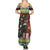 Scotland Christmas Summer Maxi Dress Scottish Terrier - Nollaig Chridheil