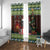 Scotland Christmas Window Curtain Scottish Terrier - Nollaig Chridheil