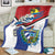 Cuba Independence Day Blanket Cuban Trogon Mix Hedychium Coronarium