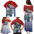 Cuba Independence Day Family Matching Puletasi and Hawaiian Shirt Cuban Trogon Mix Hedychium Coronarium - Wonder Print Shop