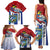 Cuba Independence Day Family Matching Tank Maxi Dress and Hawaiian Shirt Cuban Trogon Mix Hedychium Coronarium - Wonder Print Shop