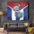 Cuba Independence Day Tapestry Cuban Trogon Mix Hedychium Coronarium