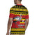 Uganda Christmas Rugby Jersey Grey Crowned Crane With Flag Map - Wonder Print Shop