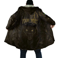 Custom Gabon Football Cloak Black Panther Thunder - Wonder Print Shop