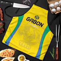 Gabon Football Apron Go Champions Les Pantheres - Wonder Print Shop