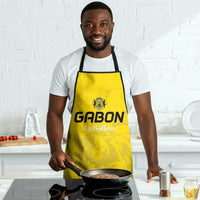 Gabon Football Apron Go Champions Les Pantheres - Wonder Print Shop