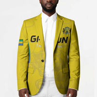 Custom Gabon Football Blazer Go Champions Les Pantheres - Wonder Print Shop