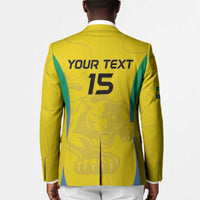 Custom Gabon Football Blazer Go Champions Les Pantheres - Wonder Print Shop