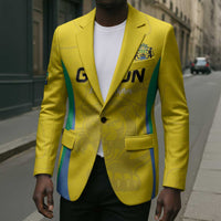 Custom Gabon Football Blazer Go Champions Les Pantheres - Wonder Print Shop
