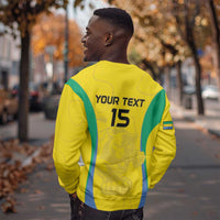 Custom Gabon Football Sweatshirt Go Champions Les Pantheres - Wonder Print Shop