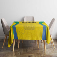 Gabon Football Tablecloth Go Champions Les Pantheres - Wonder Print Shop