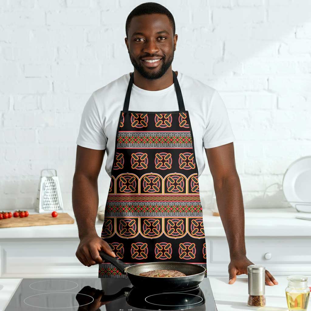 Bamenda Toghu Apron Cameroon Traditional Pattern