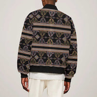 Cameroon Bomber Jacket Toghu Pattern Heritage