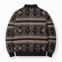 Cameroon Bomber Puffer Jacket Toghu Pattern Heritage