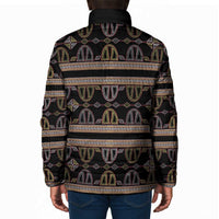 Cameroon Padded Jacket Toghu Pattern Heritage
