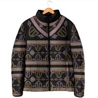 Cameroon Padded Jacket Toghu Pattern Heritage