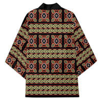 Cameroon Traditional Pattern Kimono Bamenda Royal Toghu