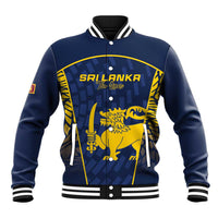 Custom Sri Lanka Cricket Baseball Jacket Go Champions Lions